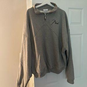 Rude Half zip sweater
